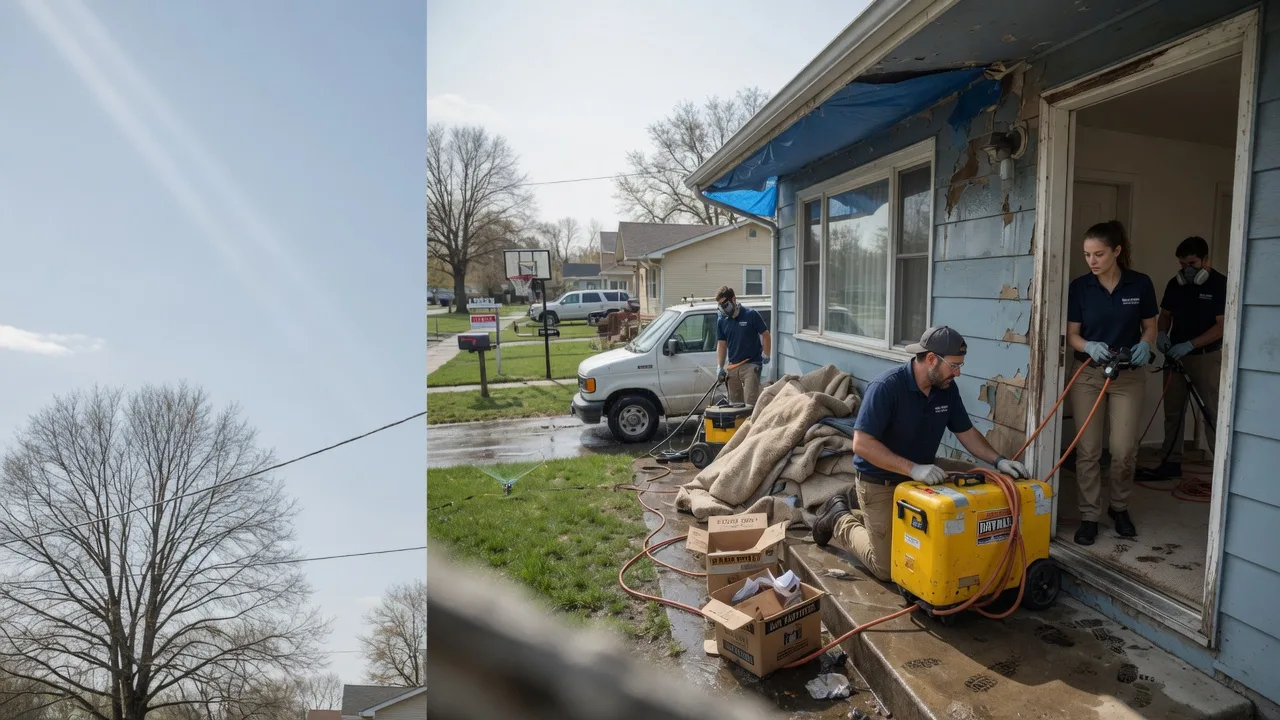 Basement Flood Cleanup in Flagtown, NJ near me